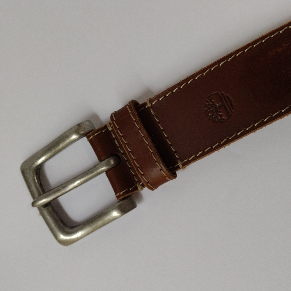 Timberland, oiled Buffalo leather belt ,32